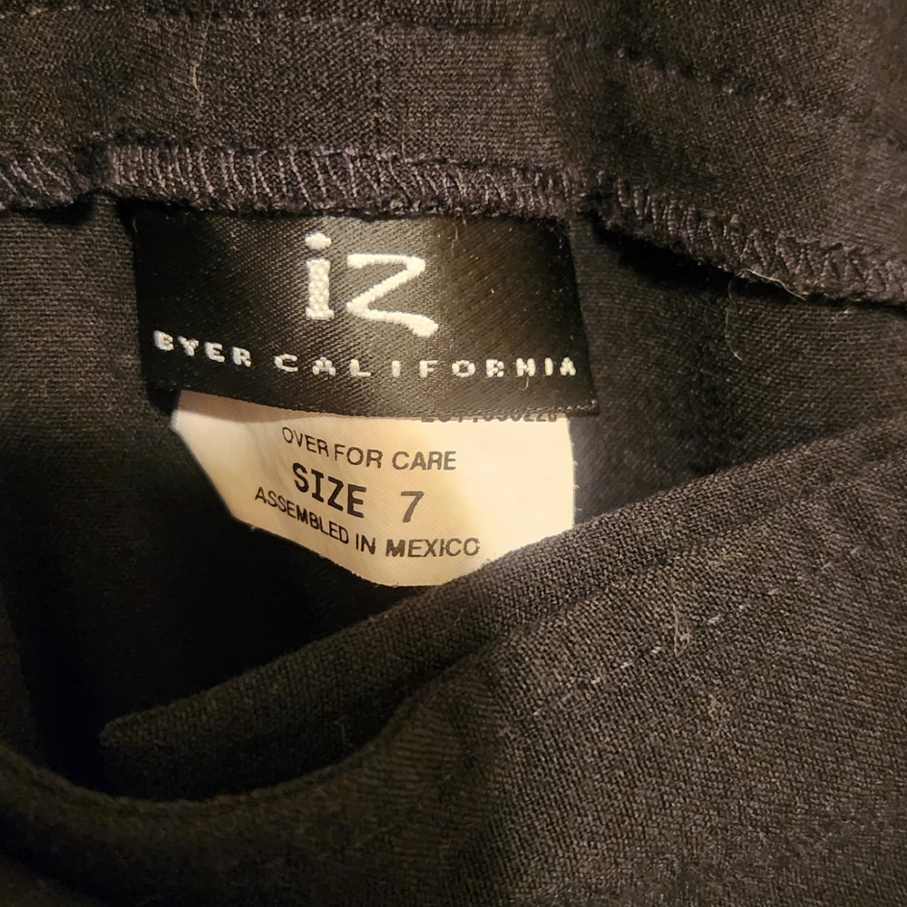 Black, wide legged, culottes